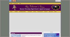 Desktop Screenshot of falconers-voice.com